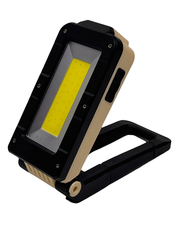 Rechargeable COB LED Work Light with Magnetic  Base & Hanging Hook (Small)