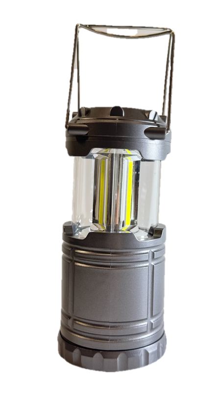 3AAA Dry Battery Outdoor Lamp 3 COB LED Mini Camping Lantern