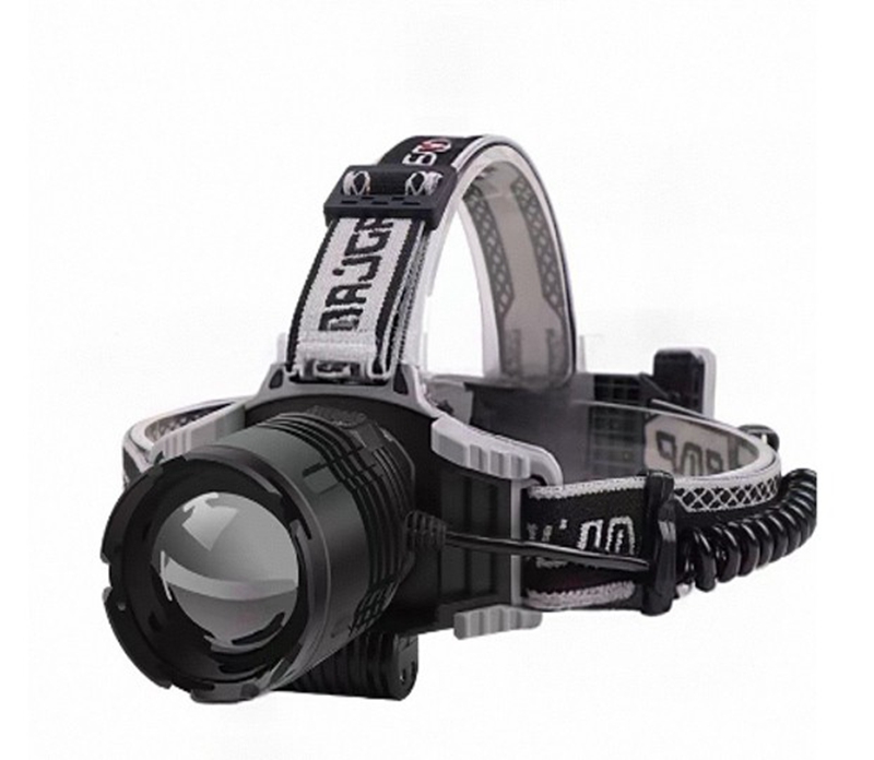 Aluminum Alloy Outdoor USB Rechargeable LED Zoom-able Headlight