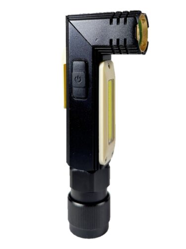 USB Rechargeable COB Magnetic with Pen Clip Headlights /Flashlight (Large)